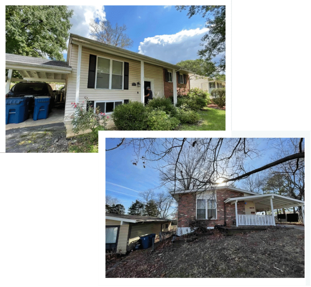 We Buy Houses Missouri 8 Two houses in Florissant that we bought