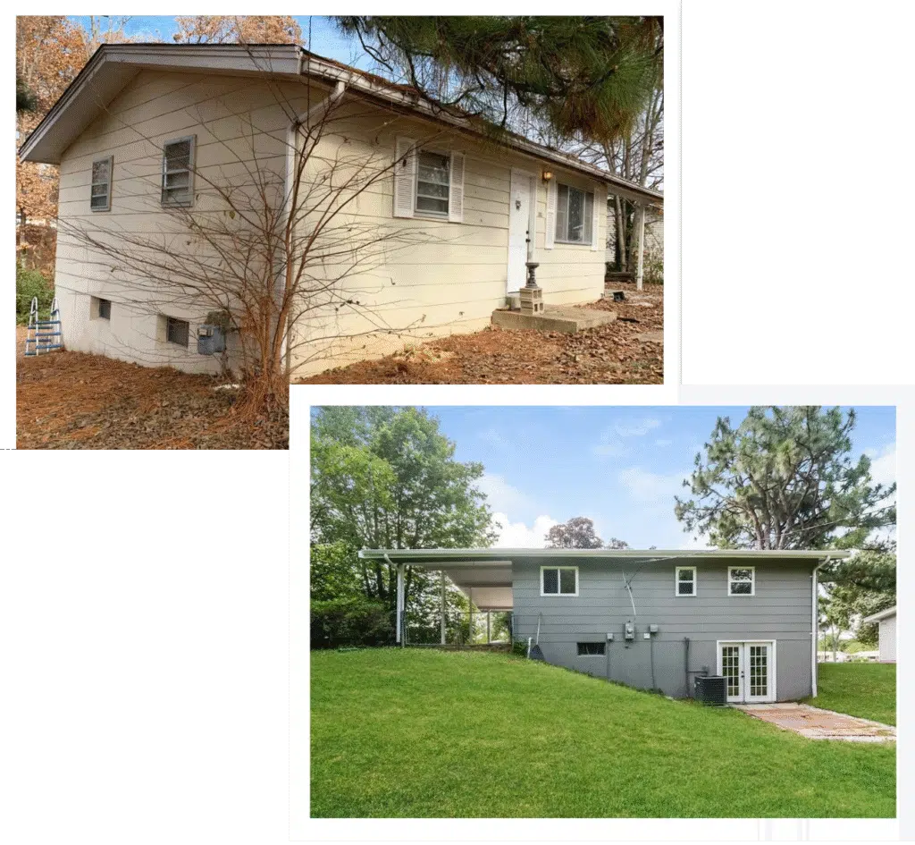 Two houses in Warrenton, Missouri that we bought