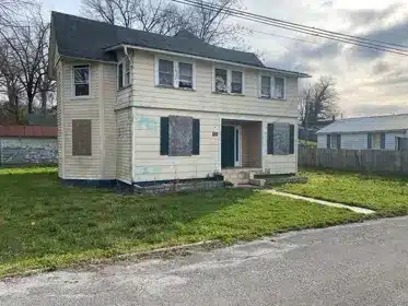 A house in St. Louis that was vacant