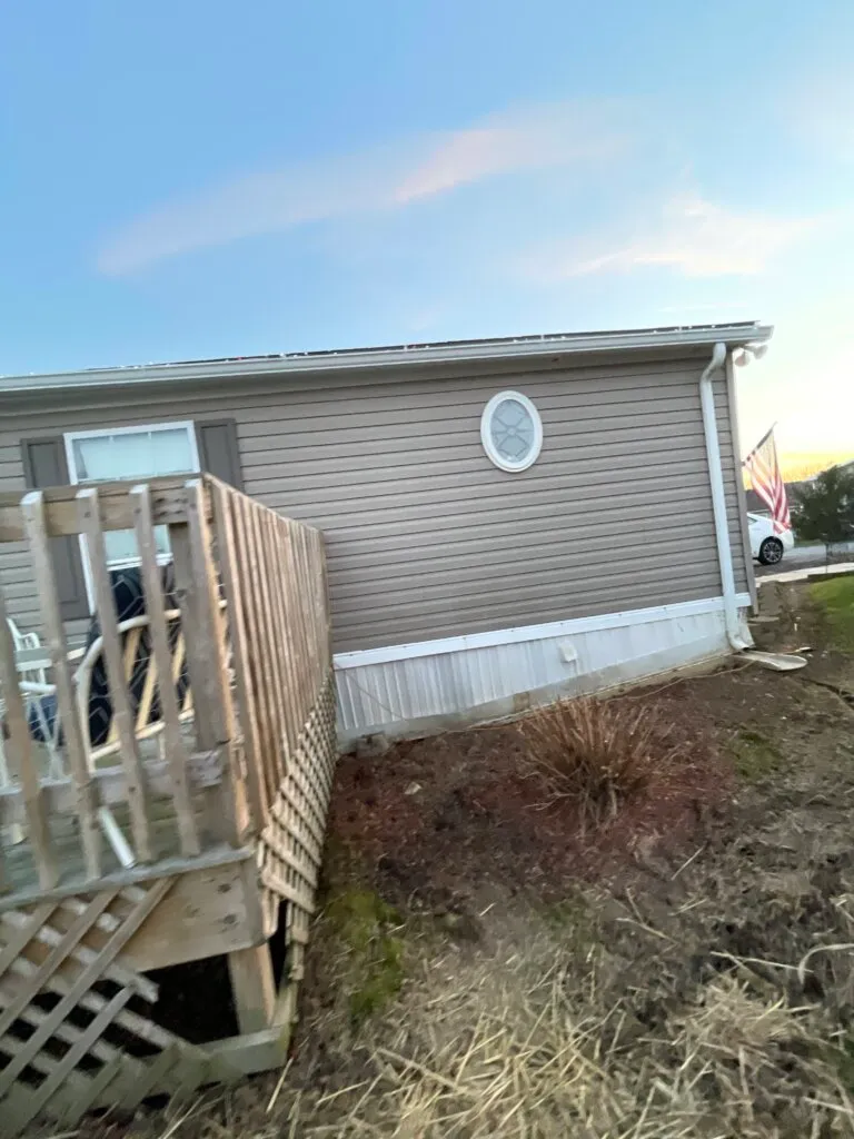 A home in St. Louis that had foundation problems