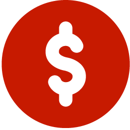 Dollar sign icon