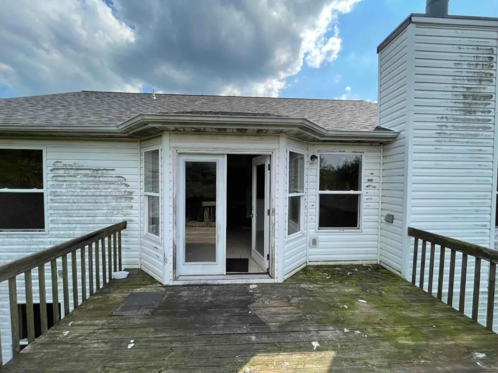 A house in University City, Missouri that we bought fast for cash