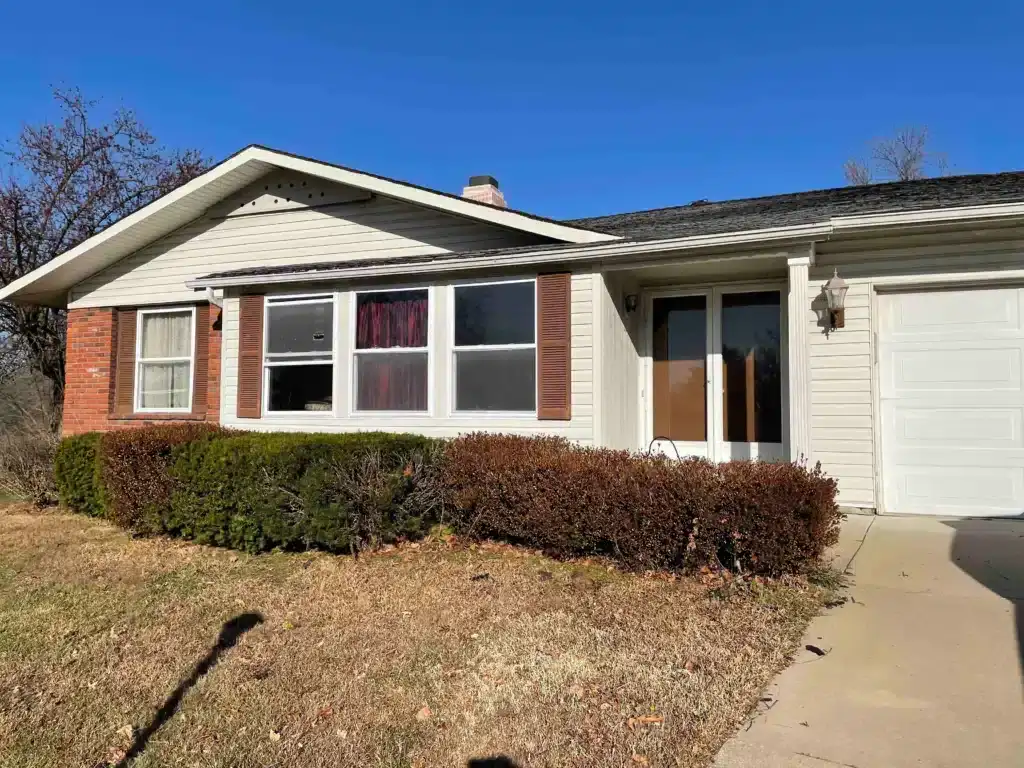 A house in Chesterfield, MO that we bought fast for cash