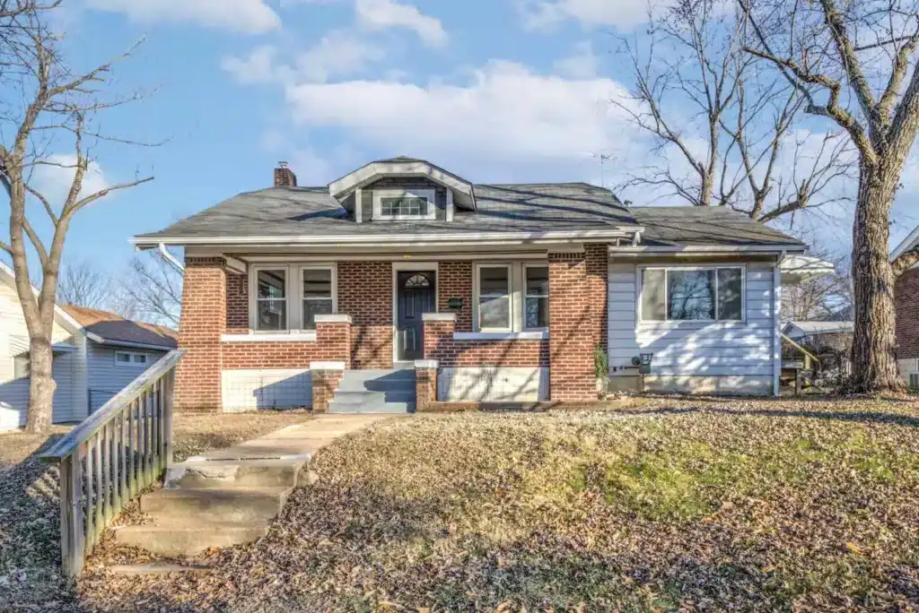 A house in Manchester, Missouri that we bought fast for cash