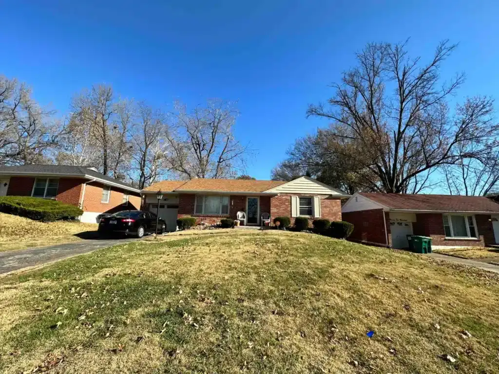 A house in Crestwood, MO that we bought fast for cash